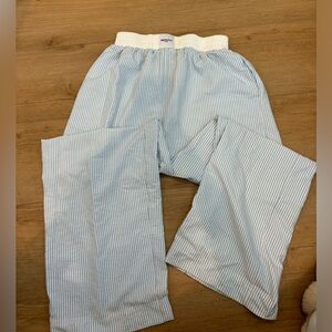 Princess polly blue striped pants